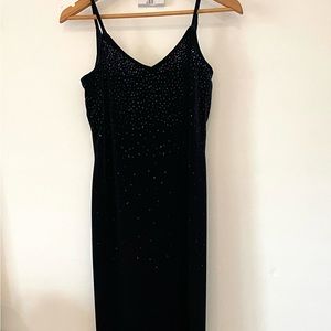 Starry Night Sparkle Maxi 2000’s Dress!